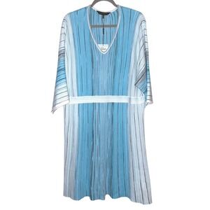 Ming Wang Classic Knit Komono Sleeve Dress NWT sz XL